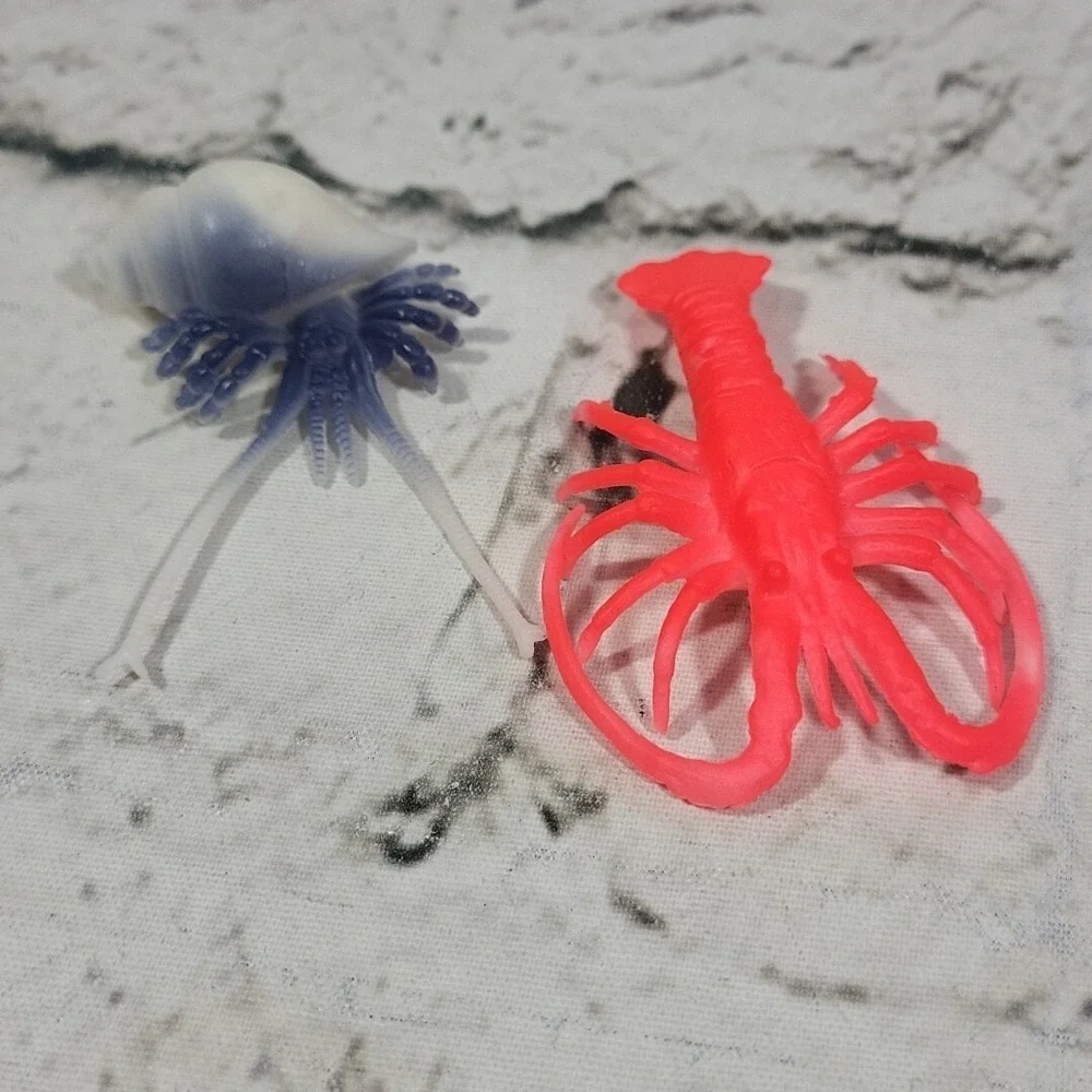 Marine‎ Life Animals Toys Plastic Lot of 16 Diorama Collectibles
